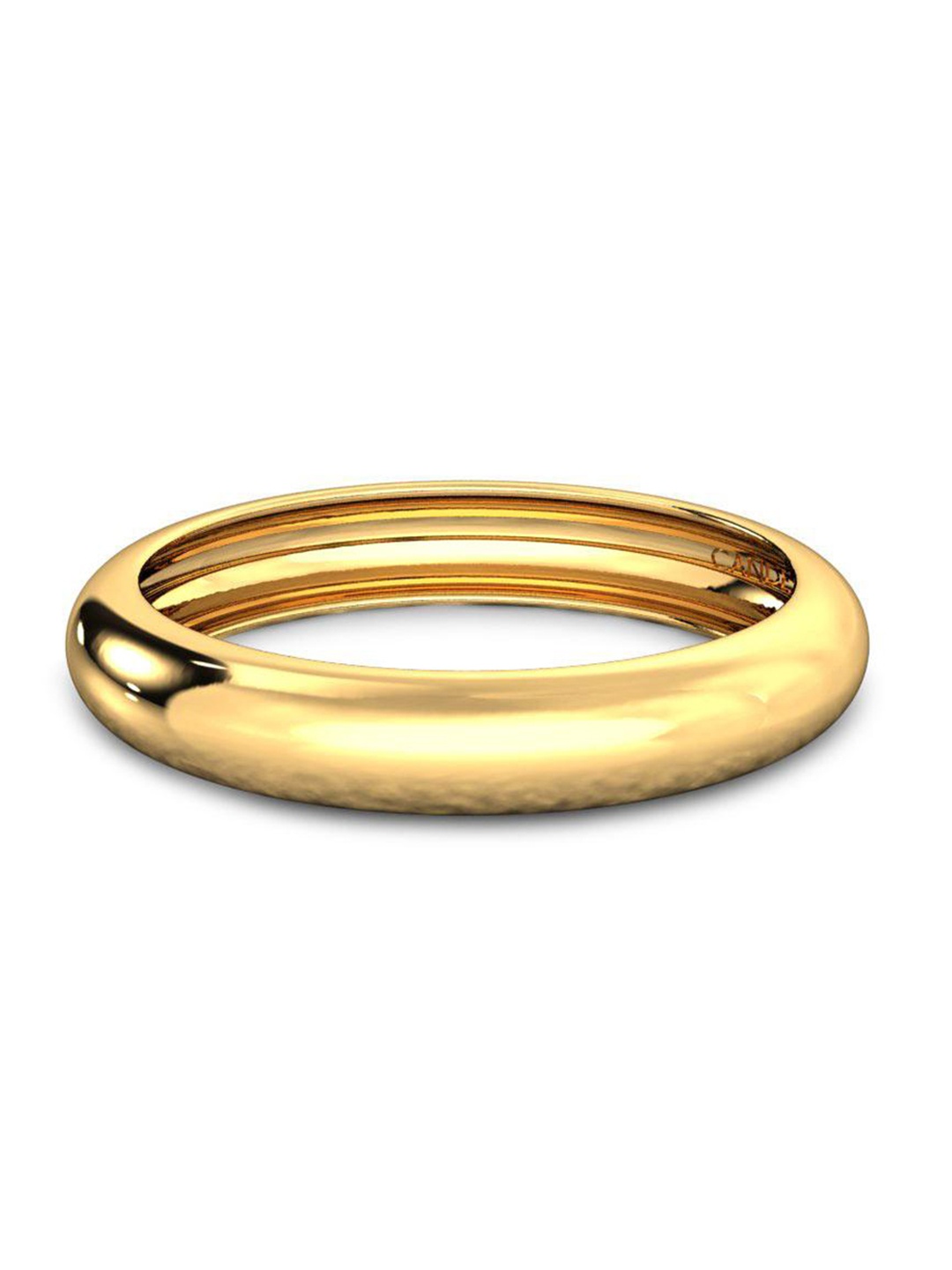 

CANDERE A KALYAN JEWELLERS COMPANY 18KT BIS Hallmark Gold Ring- 1.31 gm