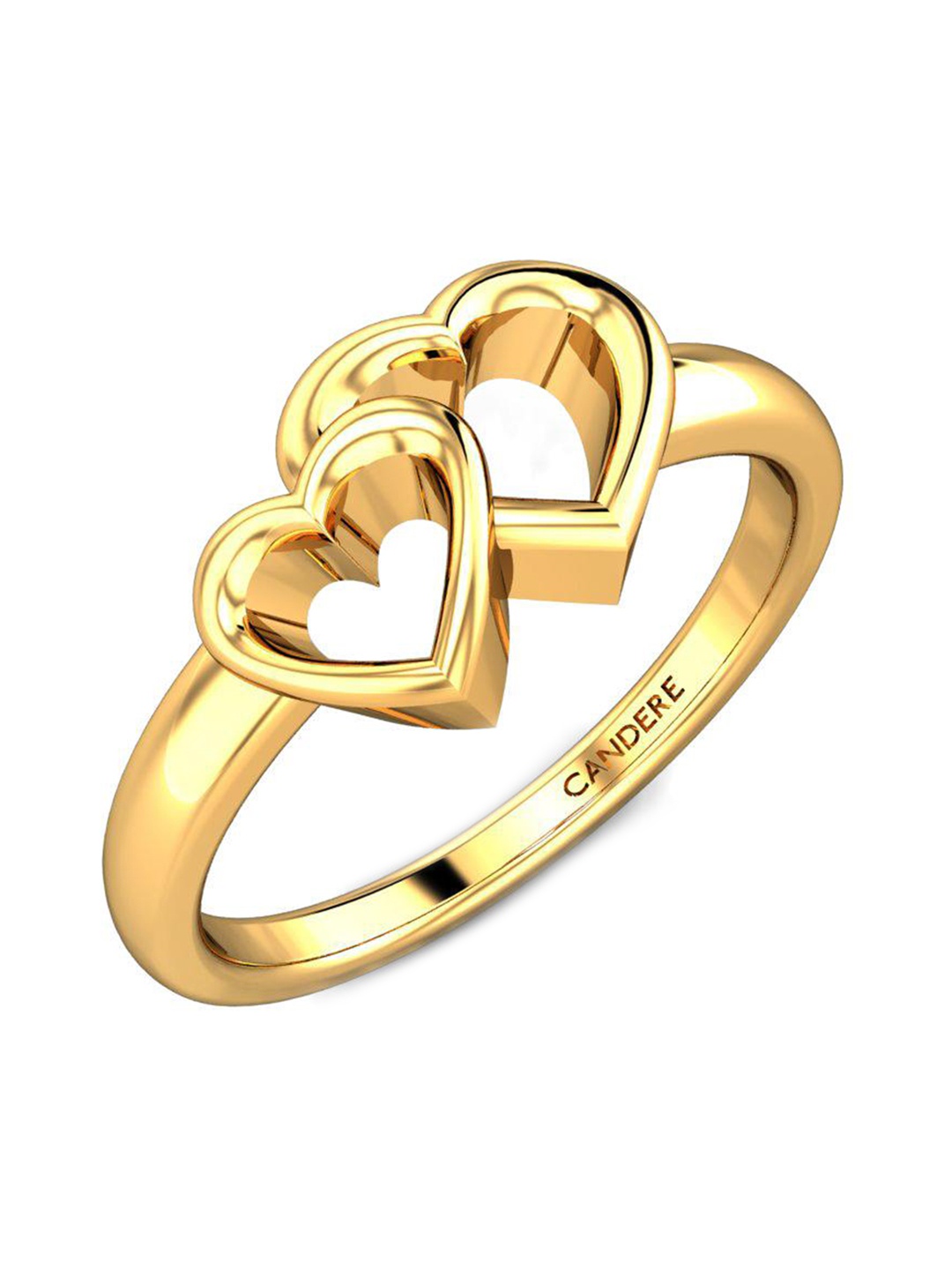 

CANDERE A KALYAN JEWELLERS COMPANY 22KT BIS Hallmark Gold Ring-3.22gm