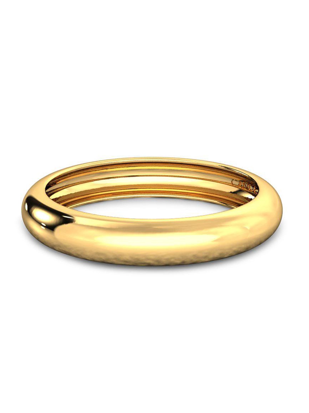 

CANDERE A KALYAN JEWELLERS COMPANY 18KT BIS Hallmark Gold Ring- 1.49 gm