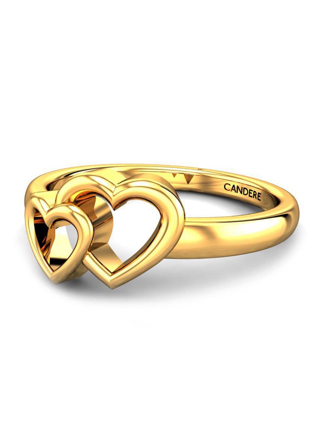 

CANDERE A KALYAN JEWELLERS COMPANY 18KT BIS Hallmark Gold Ring-2.86gm