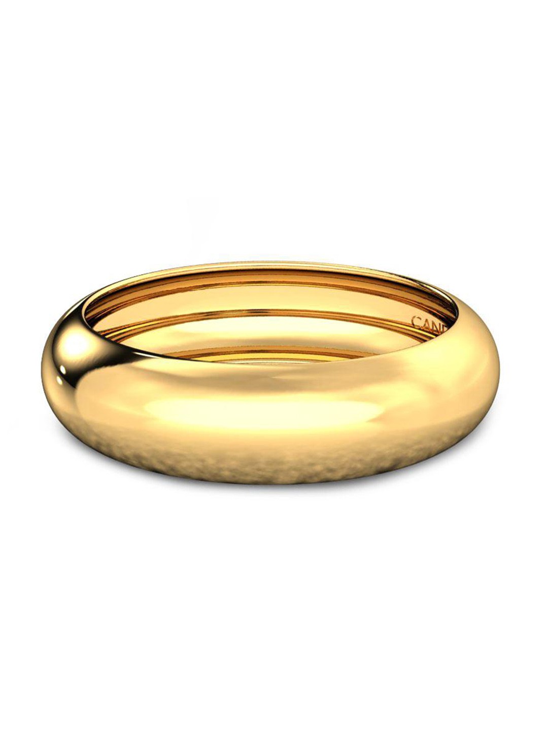 

CANDERE A KALYAN JEWELLERS COMPANY 18KT BIS Hallmark Gold Ring-1.57gm