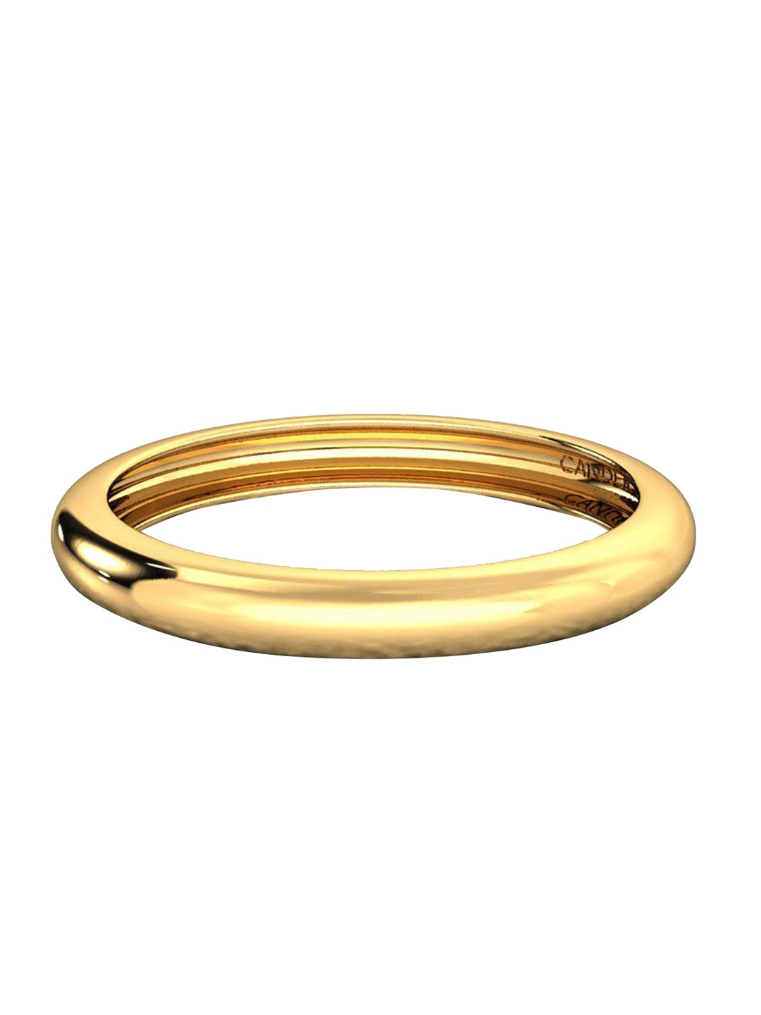 

CANDERE A KALYAN JEWELLERS COMPANY Men 18KT Gold Band Ring-1.43gm