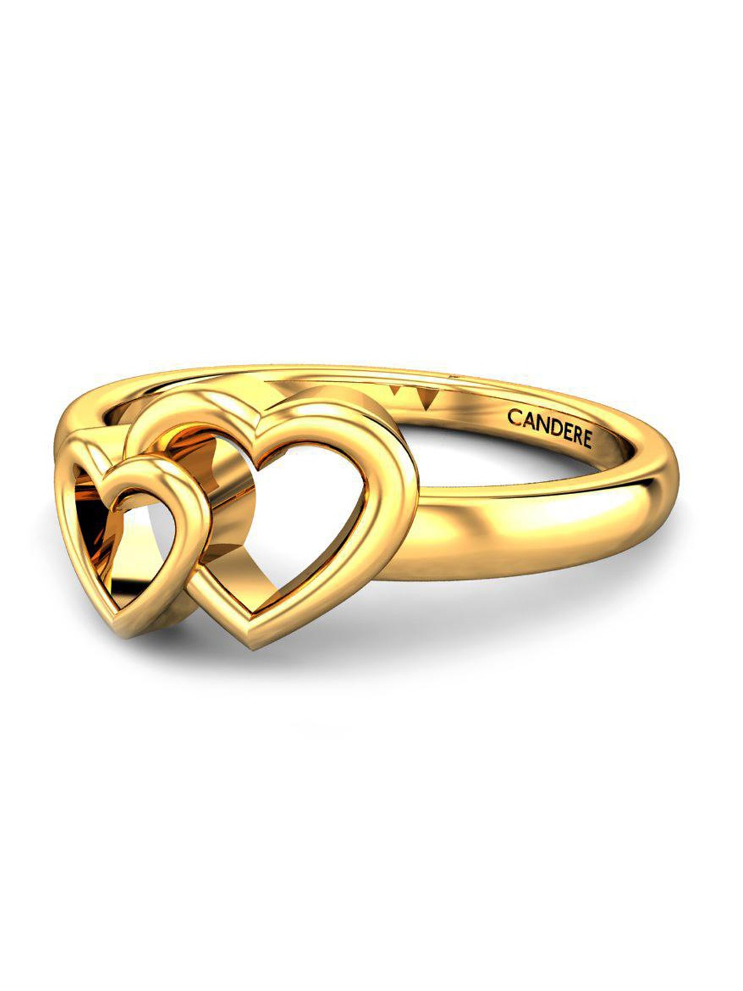 

CANDERE A KALYAN JEWELLERS COMPANY 18KT Gold BIS Hallmark Ring - 2.29 gm