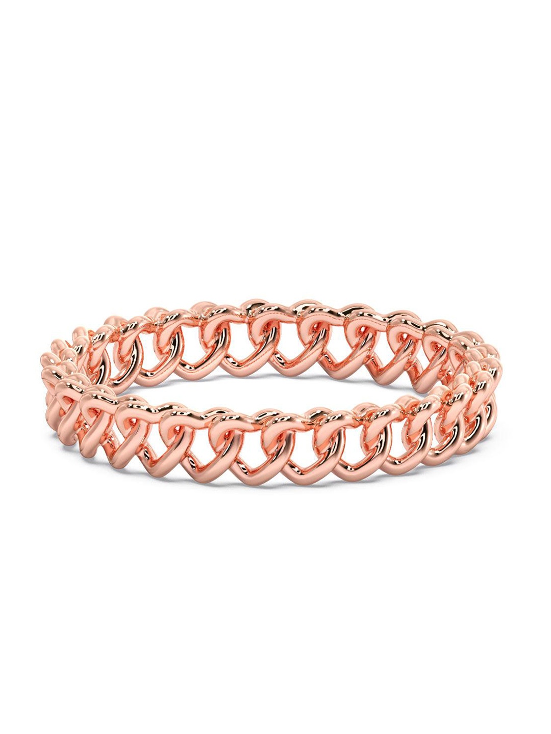 

CANDERE A KALYAN JEWELLERS COMPANY 18KT Rose Gold Finger Ring-1.38gm