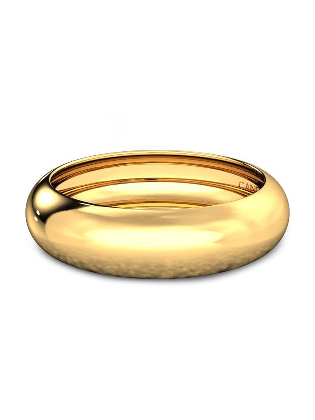 

CANDERE A KALYAN JEWELLERS COMPANY 18KT BIS Hallmark Gold Ring-1.78gm