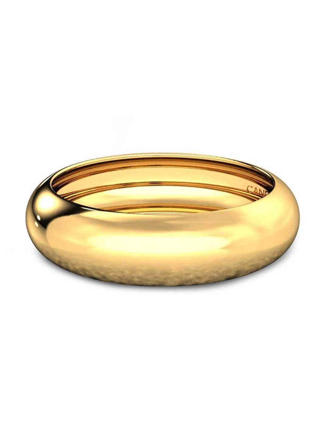 

CANDERE A KALYAN JEWELLERS COMPANY 18KT BIS Hallmark Gold Finger Ring-1.45gm