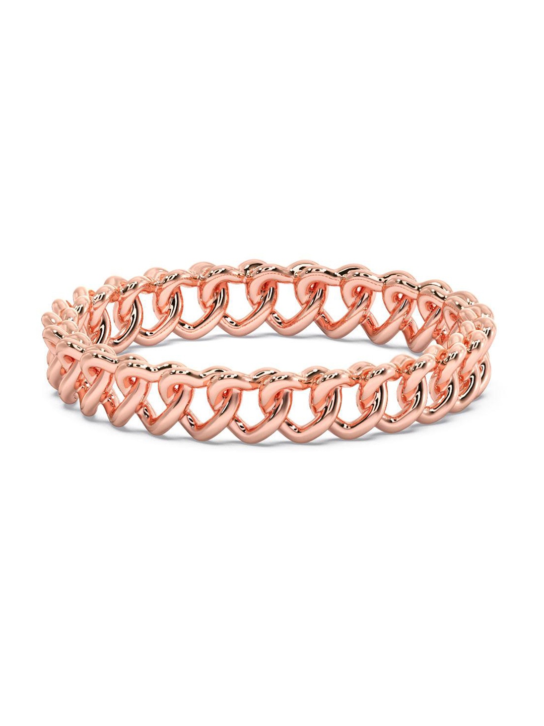 

CANDERE A KALYAN JEWELLERS COMPANY 18KT Rose Gold BIS Hallmark Ring - 1.47 gm