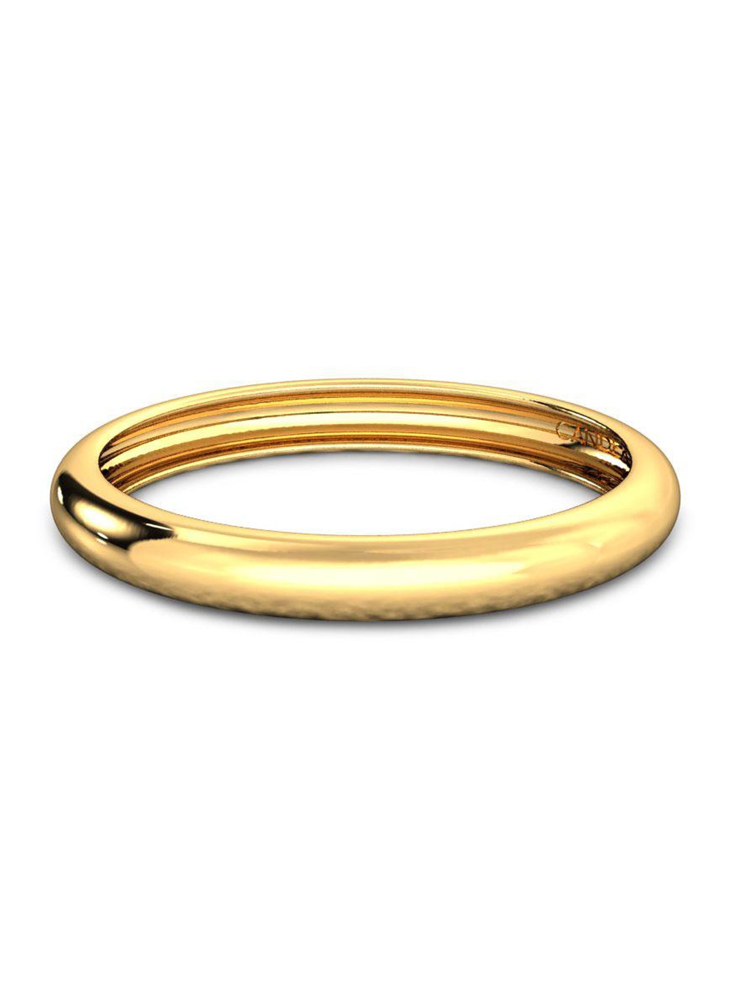 

CANDERE A KALYAN JEWELLERS COMPANY 18KT BIS Hallmark Gold Ring- 1.56 gm