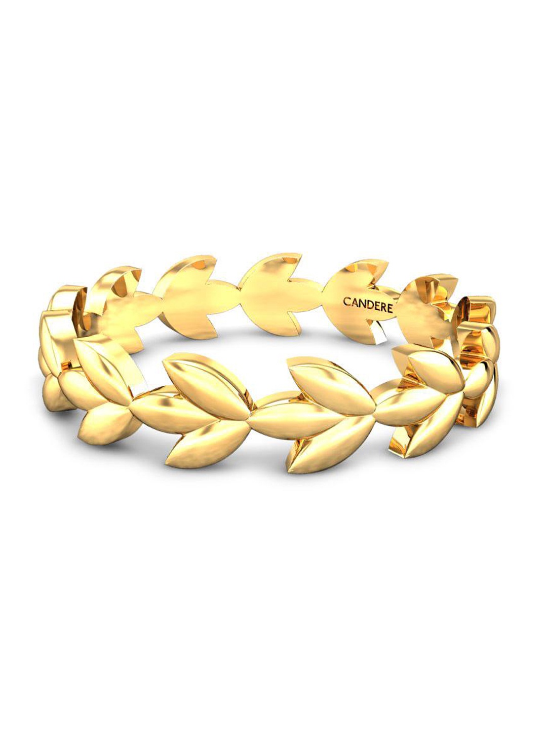 

CANDERE A KALYAN JEWELLERS COMPANY 22KT BIS Hallmark Gold Ring-2.07gm