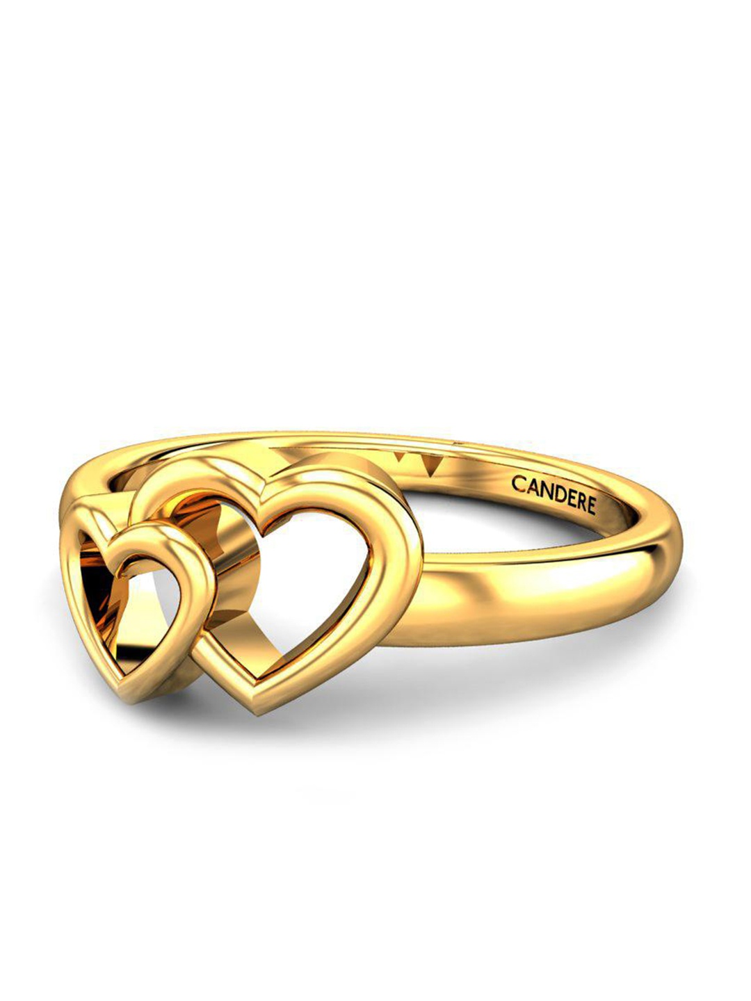 

CANDERE A KALYAN JEWELLERS COMPANY 18KT BIS Hallmark Gold Ring-2.51gm