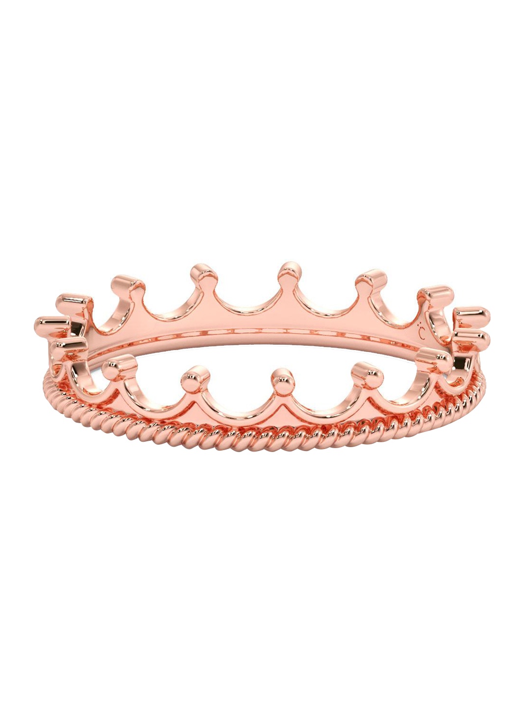 

CANDERE A KALYAN JEWELLERS COMPANY 18KT Rose Gold Ring- 1.65 gm