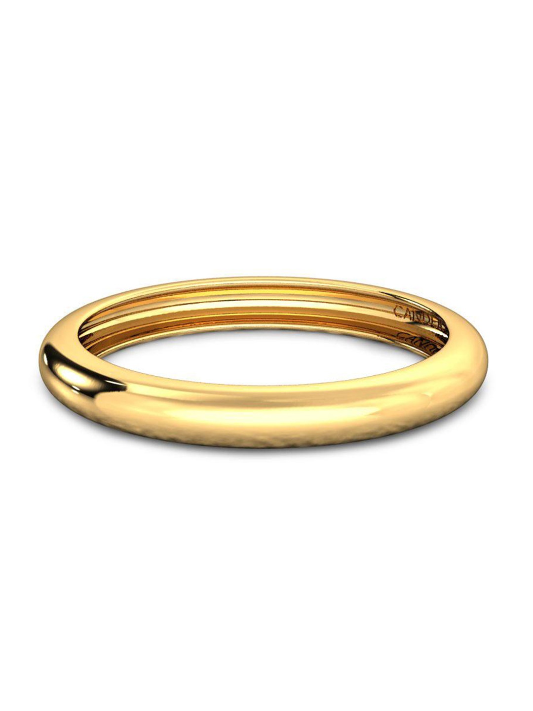 

CANDERE A KALYAN JEWELLERS COMPANY Men 18KT Gold Fing Ring-1.33gm