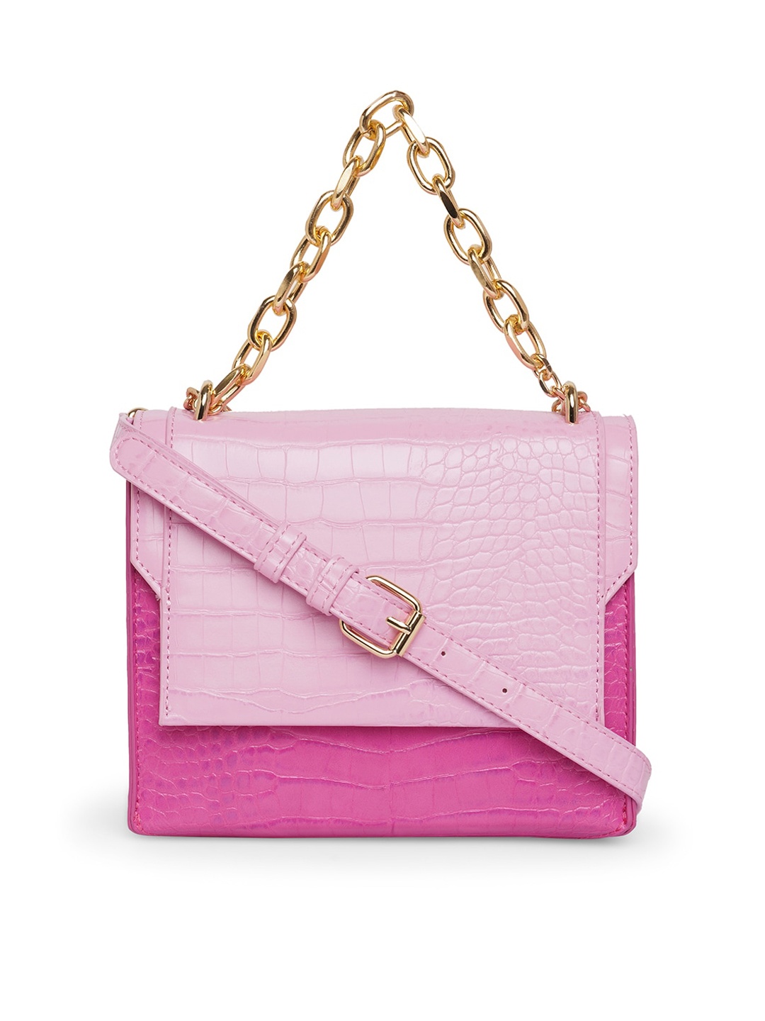 

Call It Spring Textured Structured Handheld Bag, Pink