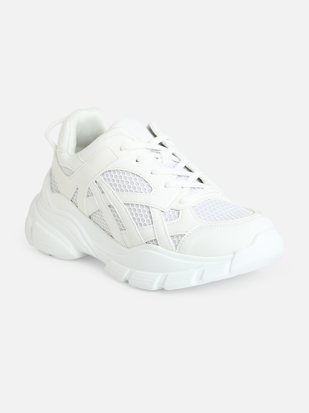 

Call It Spring Men RAYCER Woven Design Comfort Insole Basics Sneakers, White