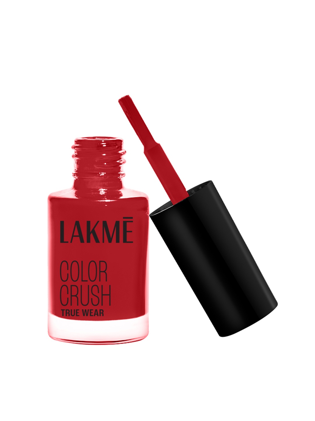 

Lakme True Wear Color Crush Chip Resistant Nail Polish 6 ml - Shade 415, Red