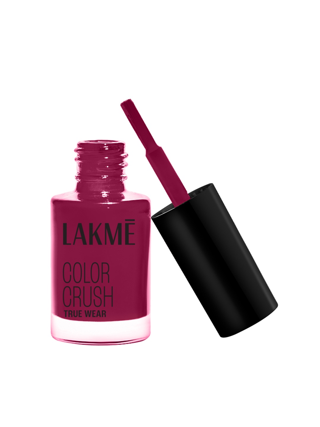 

Lakme True Wear Color Crush Chip Resistant Nail Polish 6 ml - Shade 417, Maroon