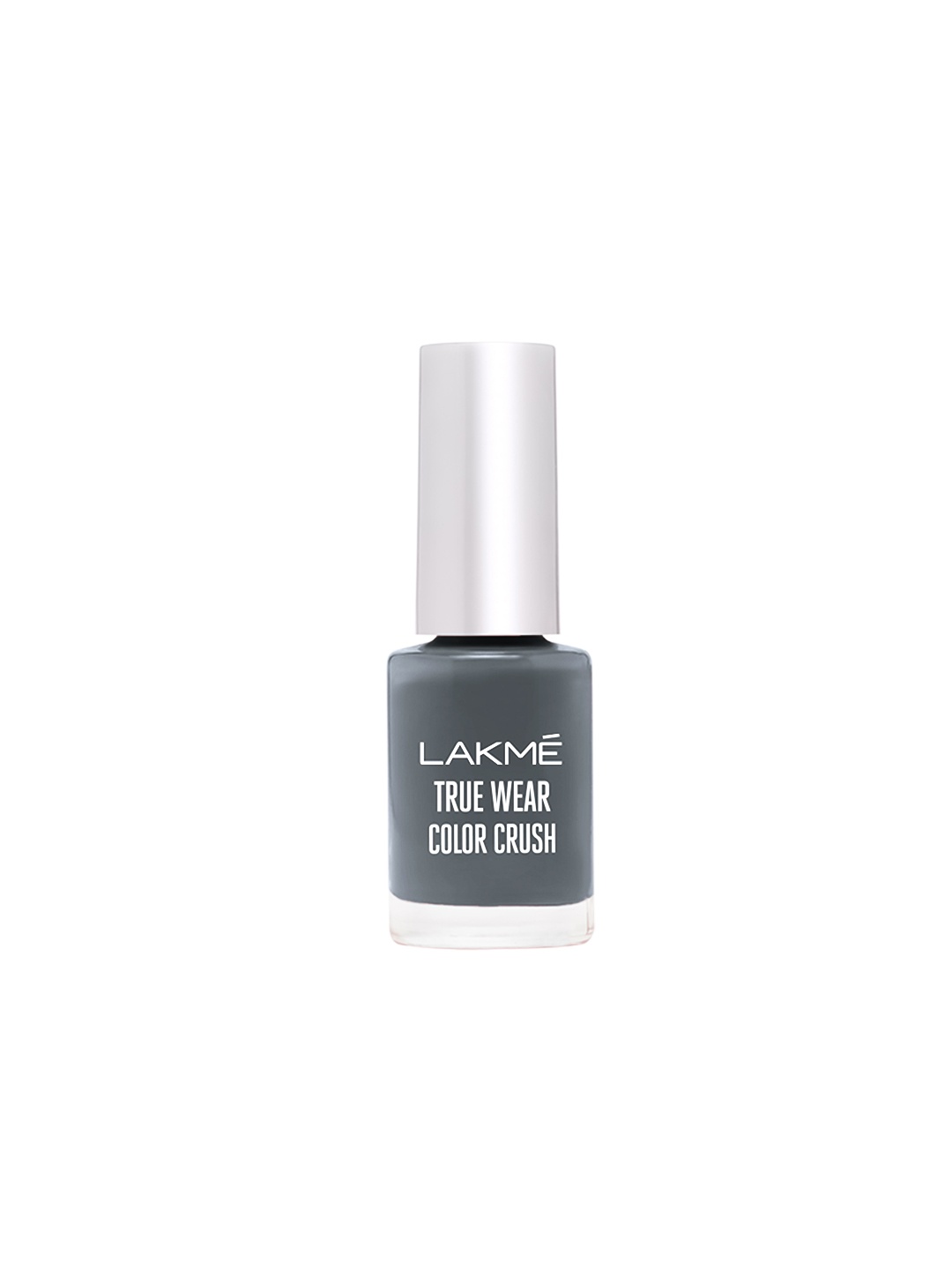 

Lakme True Wear Color Crush Chip Resistant Nail Polish 6 ml - Shade 14, Grey