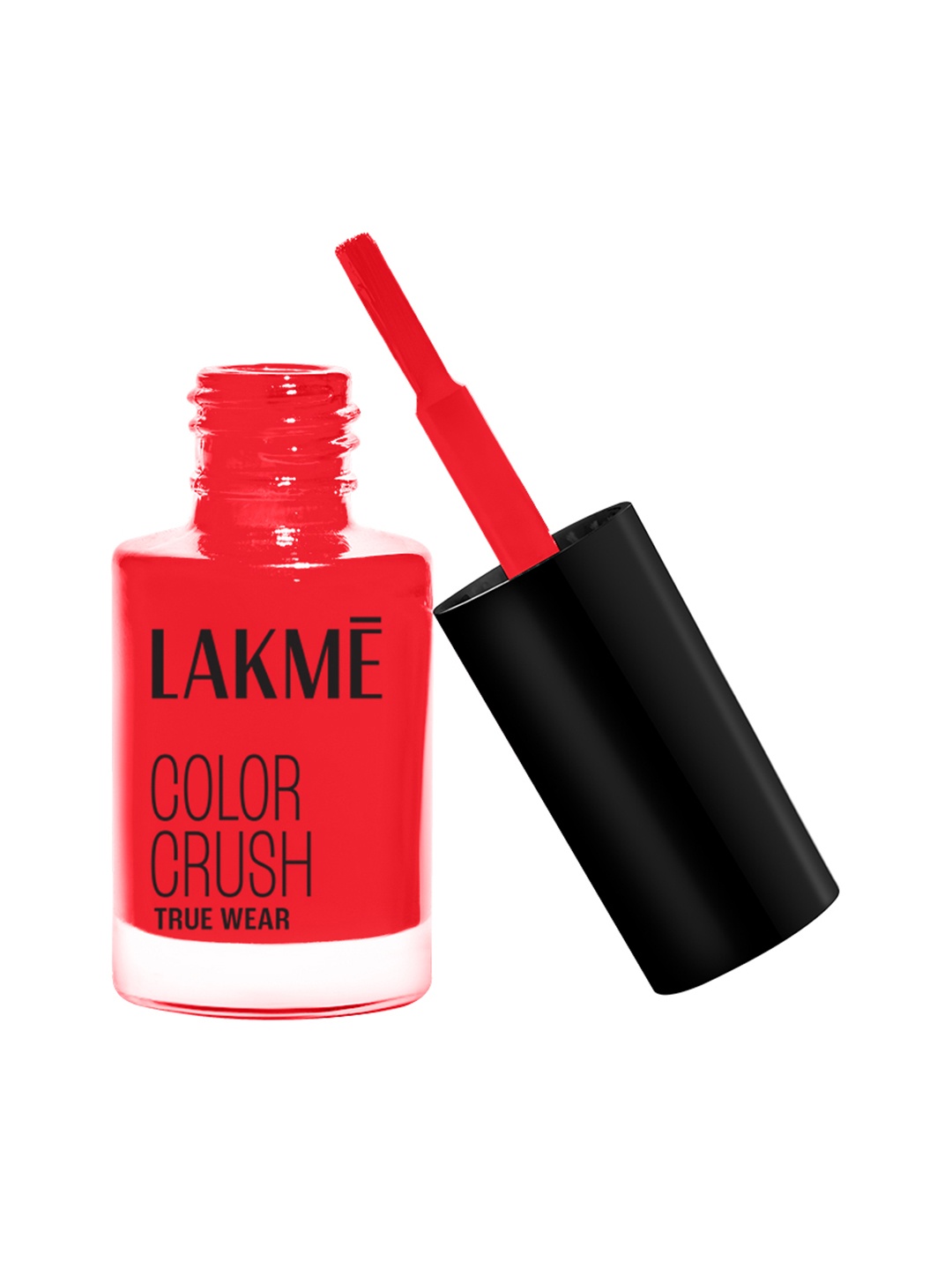 

Lakme True Wear Color Crush Nail Polish, Long Lasting & Vibrant Nail Paint, 31, 6ml, Red
