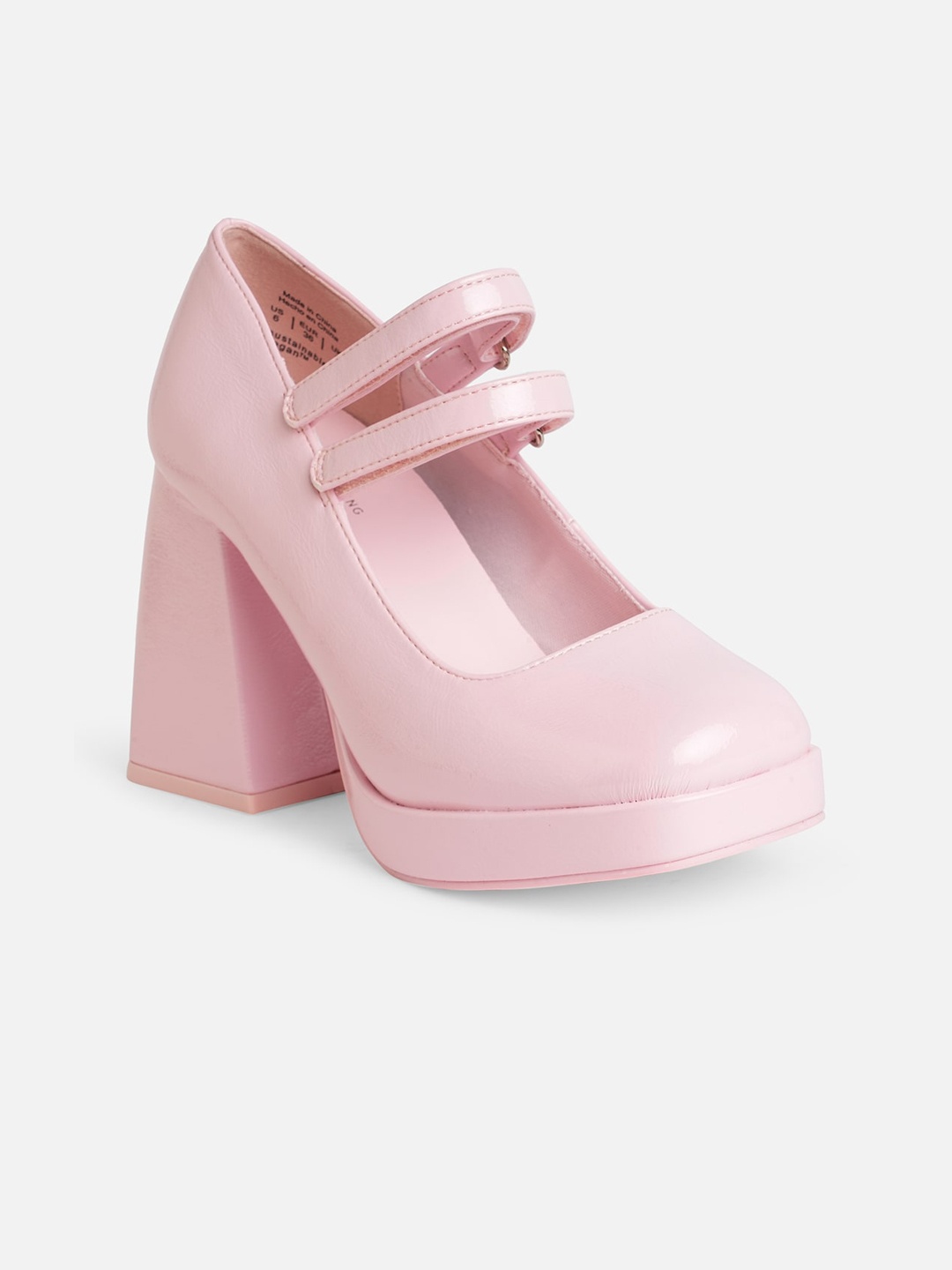 

Call It Spring Round Toe Mary Janes, Pink