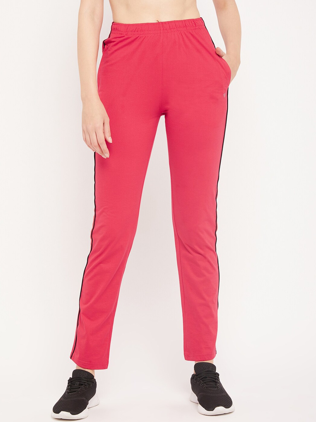 

NEVA Women Breathable Regular Fit Sports Track Pants, Pink