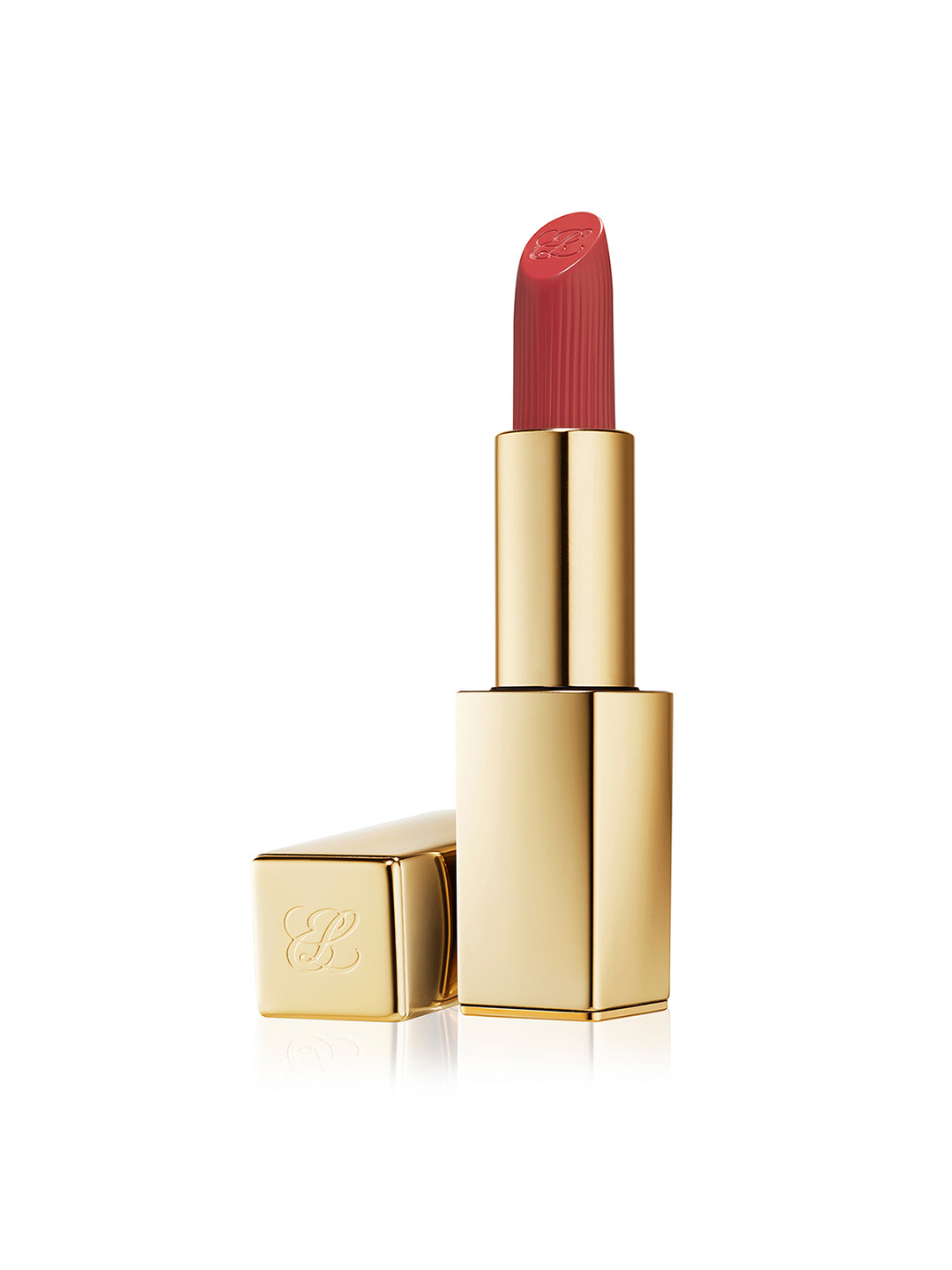 

Estee Lauder Pure Color Longwear Creme Lipstick - Captivated 666, Red