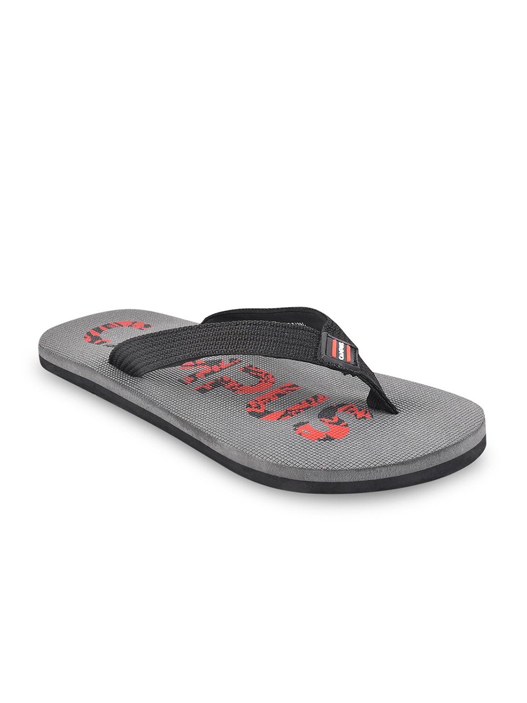 

Campus Men Printed Thong Flip-Flops, Grey