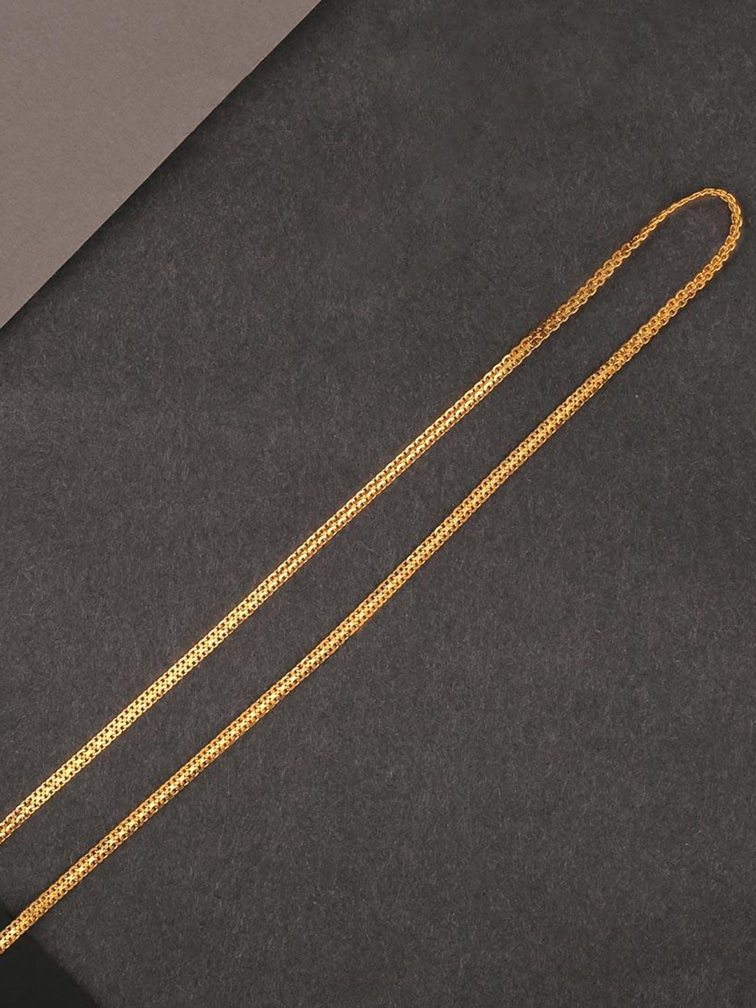 

CANDERE A KALYAN JEWELLERS COMPANY Men 22KT BIS Hallmark Gold Chain-5.62gm