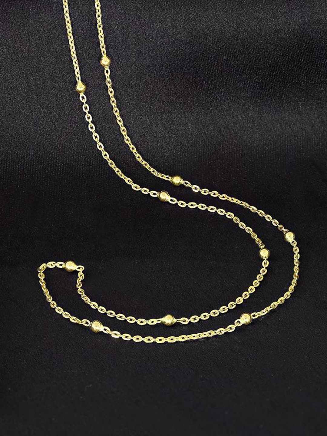

CANDERE A KALYAN JEWELLERS COMPANY 22KT BIS Hallmark Gold Chain - 3.44 g