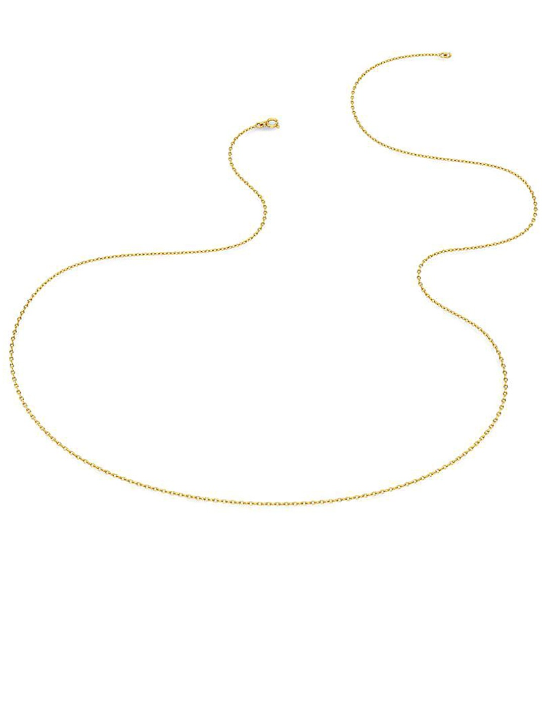

CANDERE A KALYAN JEWELLERS COMPANY 18KT BIS Hallmark Gold Chain-1.78 g