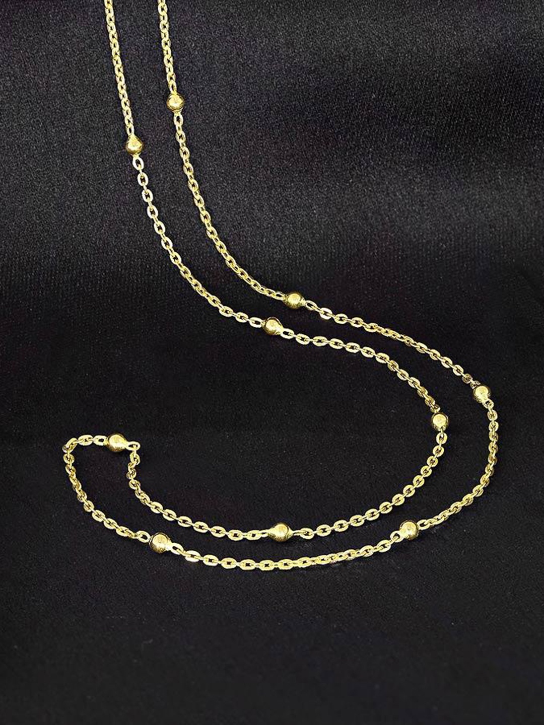 

CANDERE A KALYAN JEWELLERS COMPANY 22KT BIS Hallmark Gold Chain-3.1 g