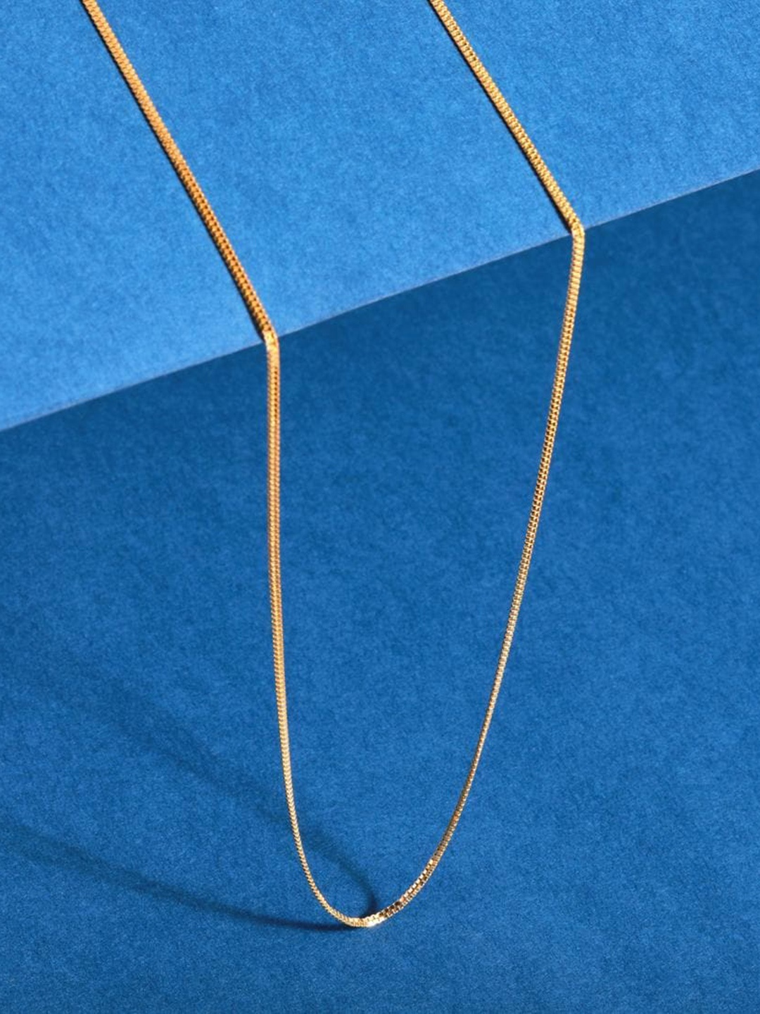 

CANDERE A KALYAN JEWELLERS COMPANY Men 22KT BIS Hallmark Gold Chain-6.22gm