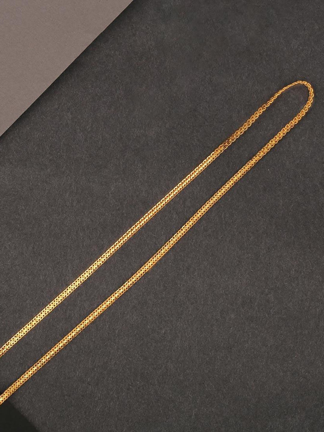 

CANDERE A KALYAN JEWELLERS COMPANY Men 22KT BIS Hallmark Gold Chain-5.06gm