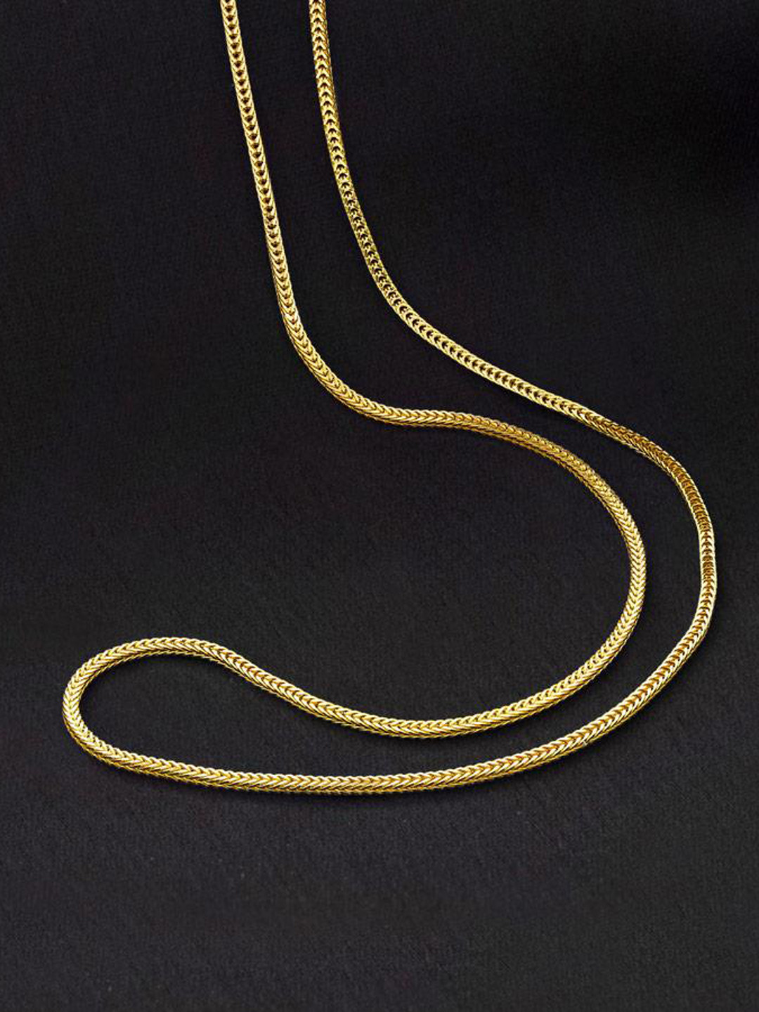 

CANDERE A KALYAN JEWELLERS COMPANY 22KT BIS Hallmark Gold Chain-5.96 g
