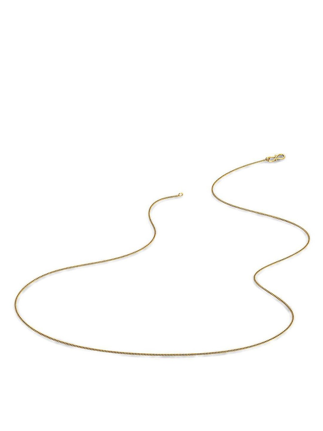 

CANDERE A KALYAN JEWELLERS COMPANY 18KT BIS Hallmark Gold Chain-2.93gm