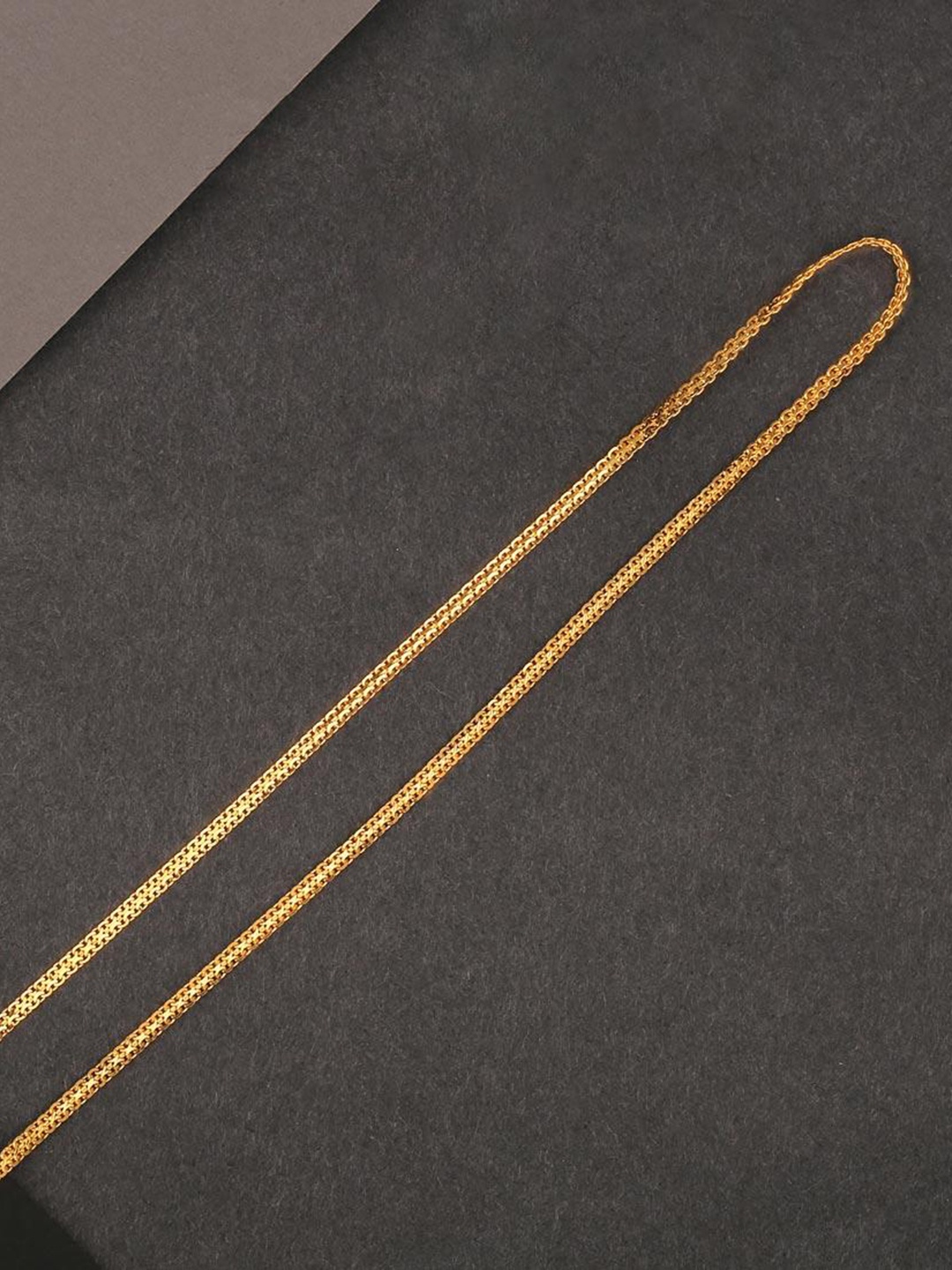 

CANDERE A KALYAN JEWELLERS COMPANY Men 22KT BIS Hallmark Gold Chain-6.18gm