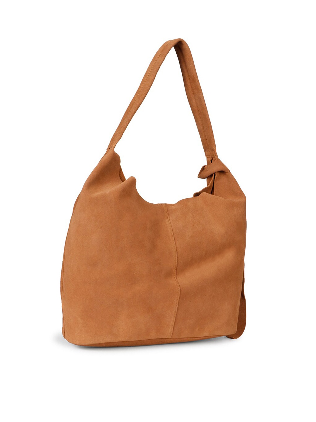 

Saint G Leather Shopper Shoulder Bag, Tan