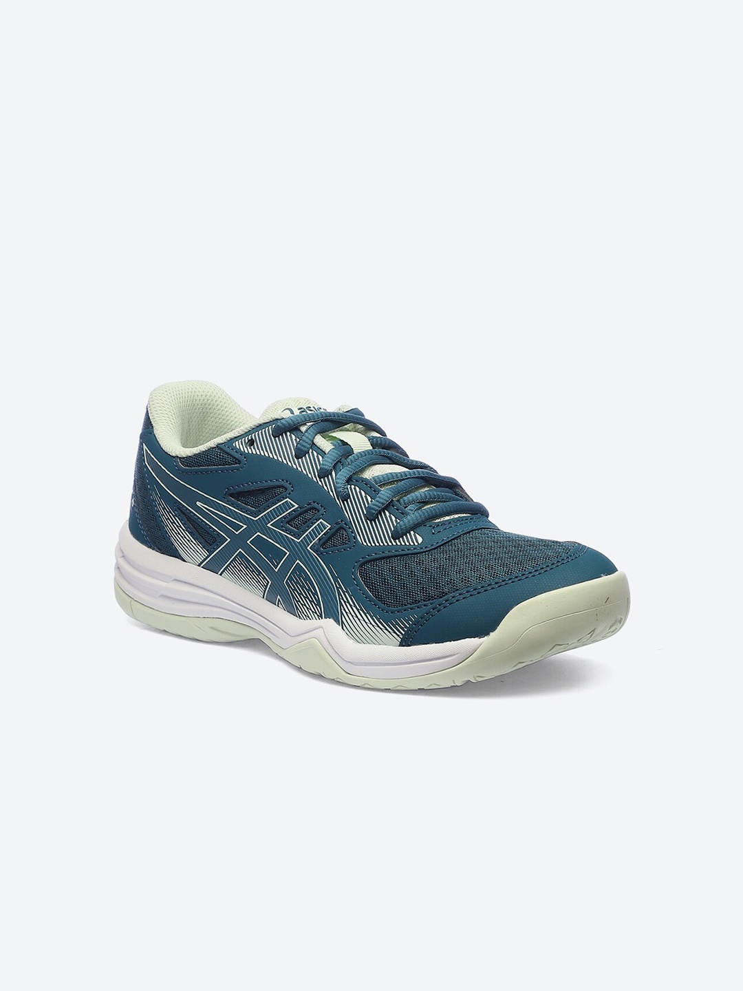 

ASICS Women Women Blue UPCOURT 5 Indoor Sports Shoes, Navy blue