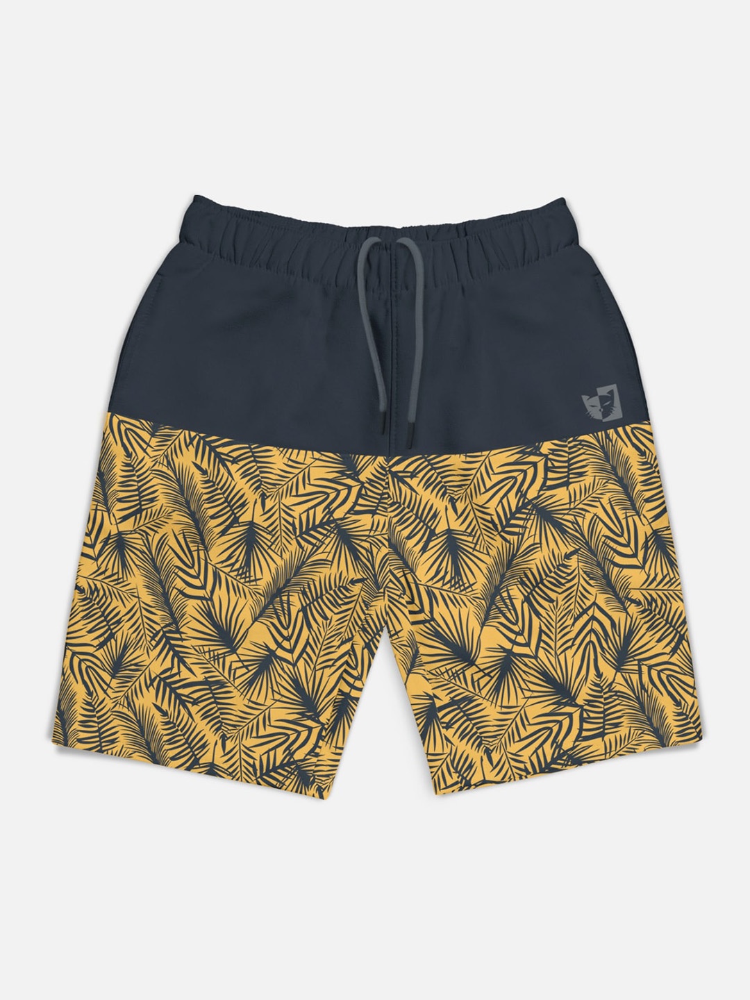 

HELLCAT Boys Printed Shorts, Grey