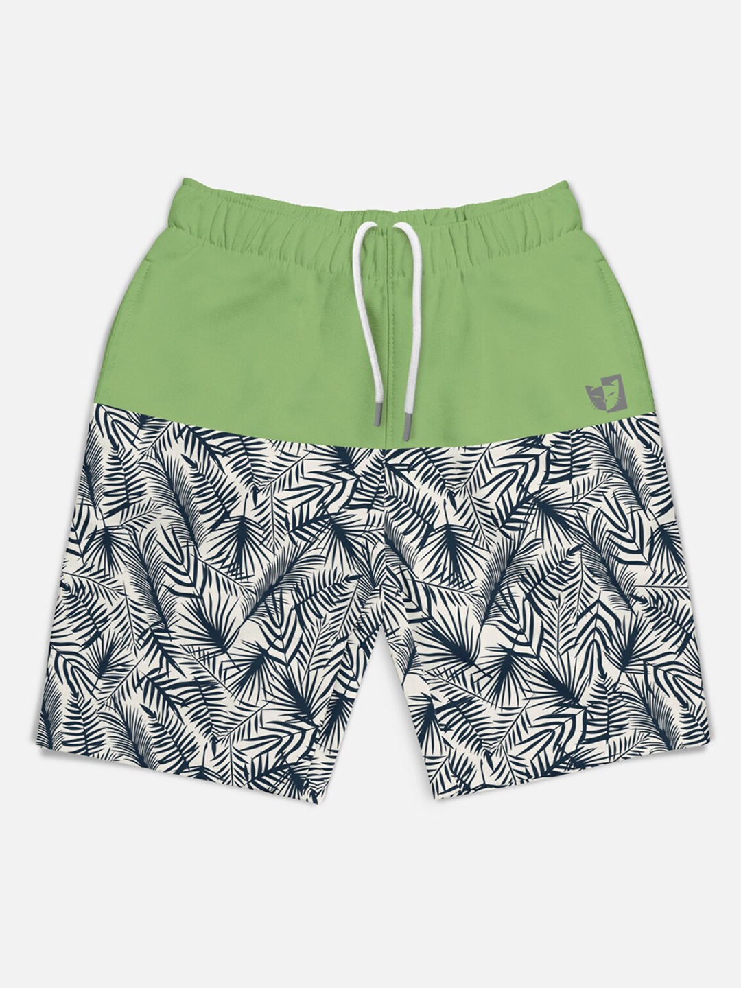 

HELLCAT Boys Printed Shorts, Green