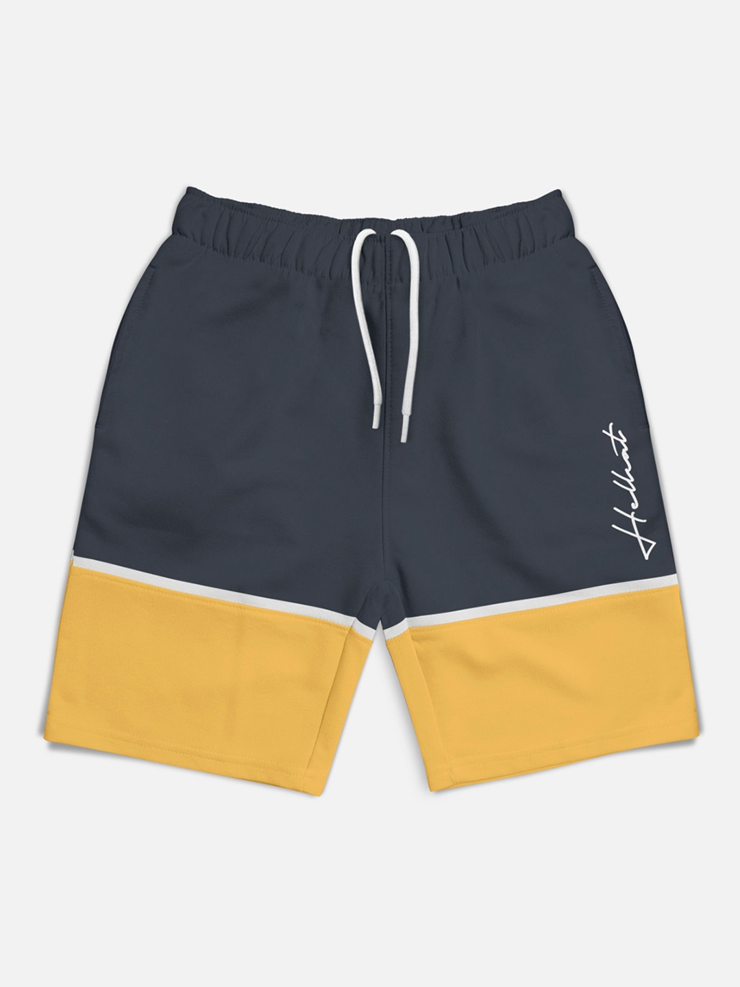 

HELLCAT Boys Colourblocked Sports Shorts Technology, Grey