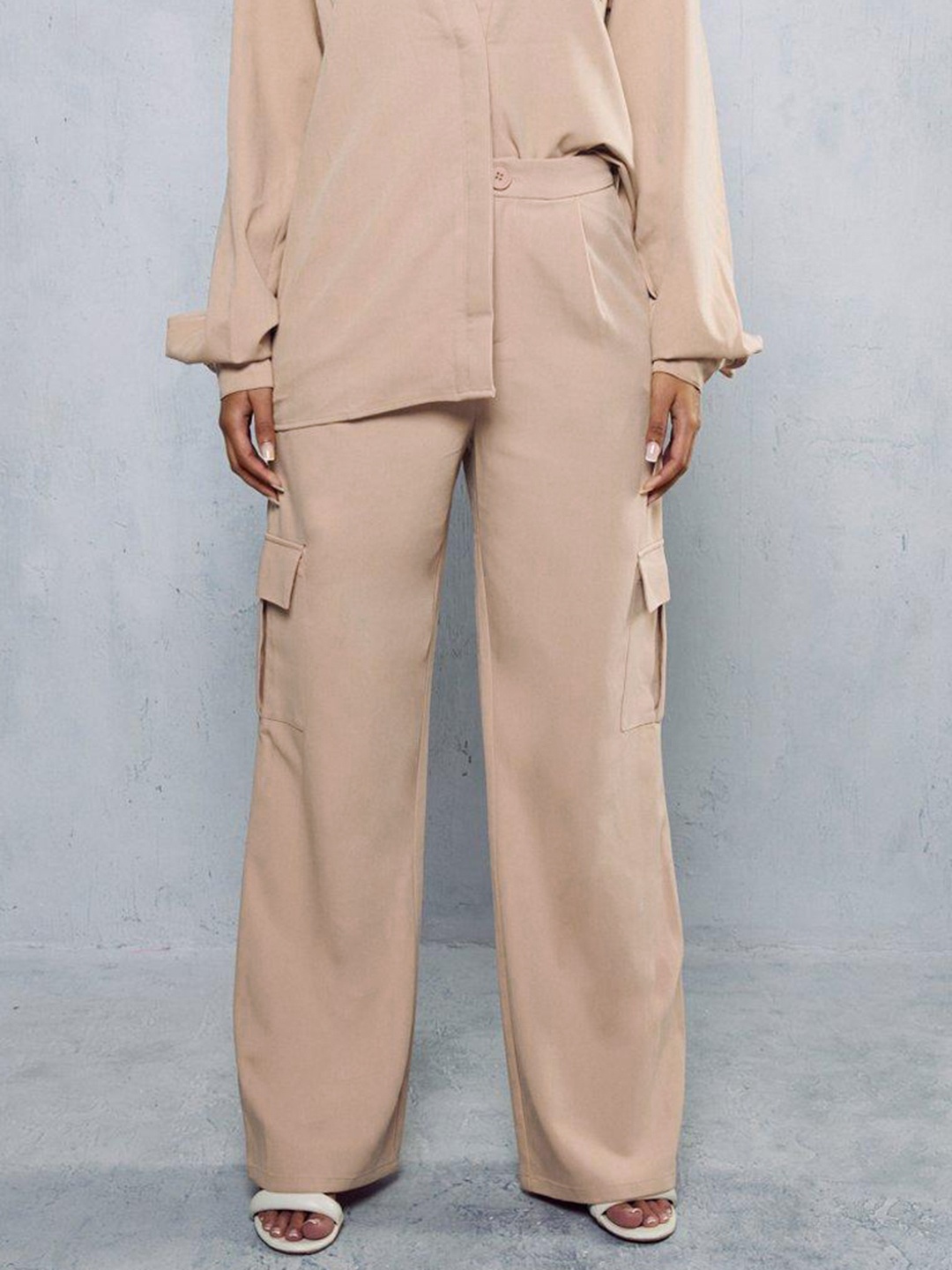 

MISSPAP Women Beige Trousers