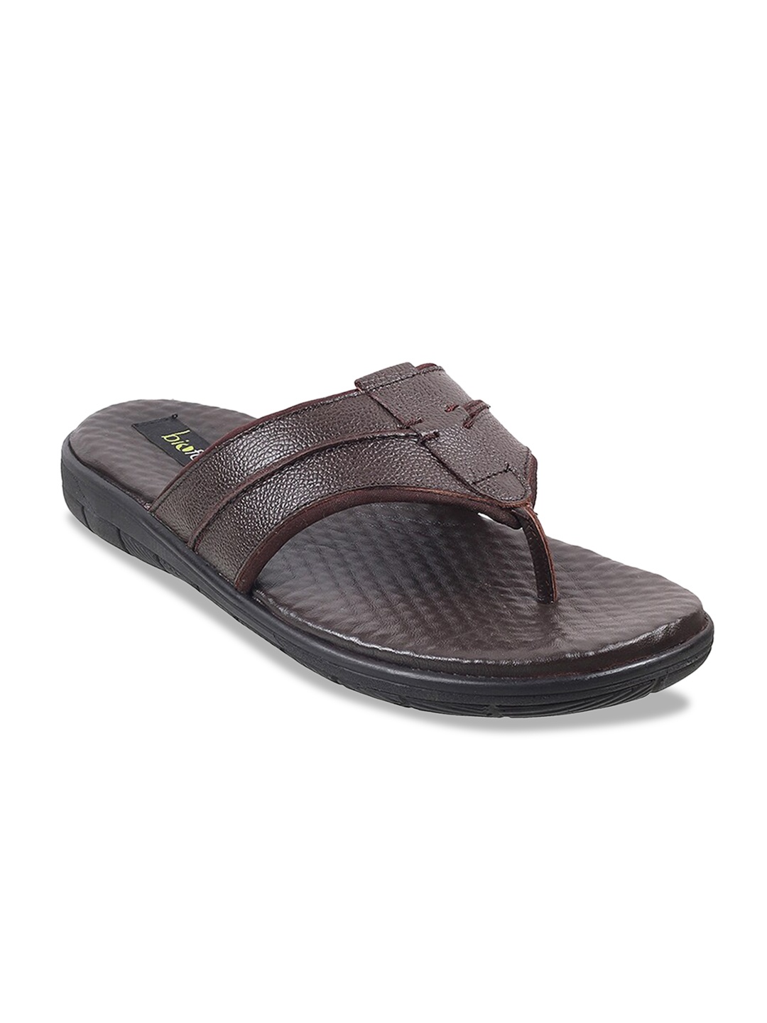 

Metro Men Textured Leather Comfort Sandals, Brown