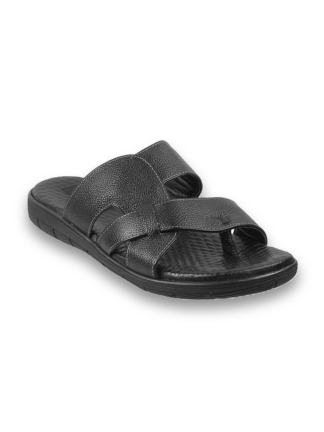 

Metro Men Leather Comfort Sandals, Black