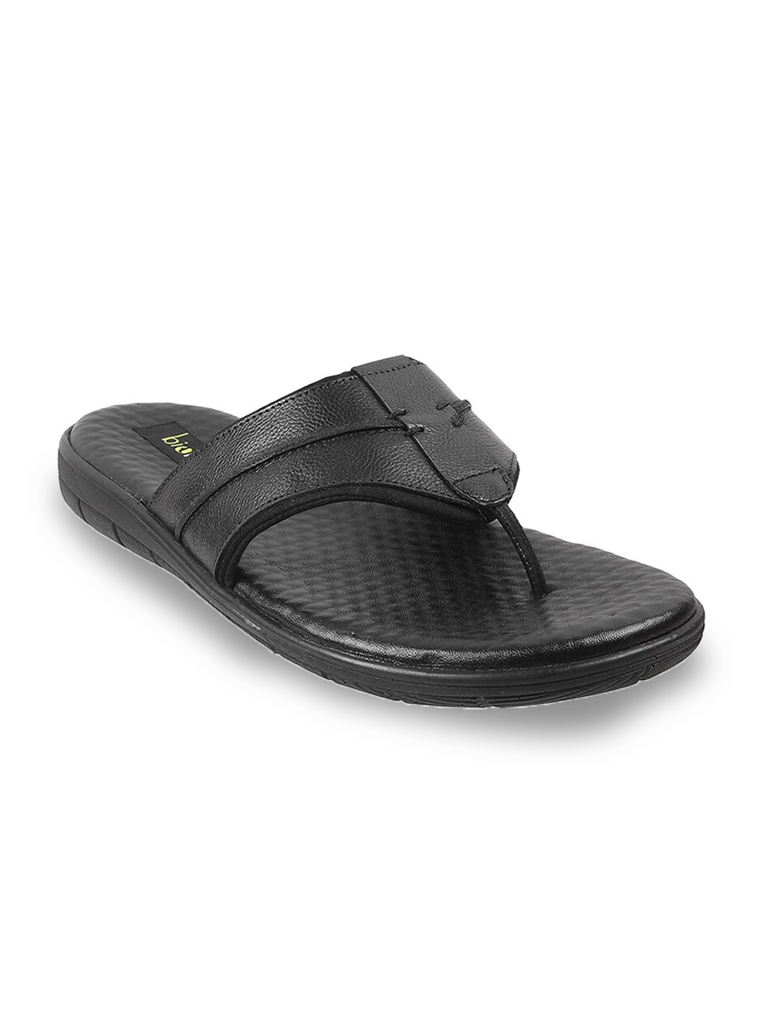 

Metro Men Open Toe Leather Comfort Sandals, Black