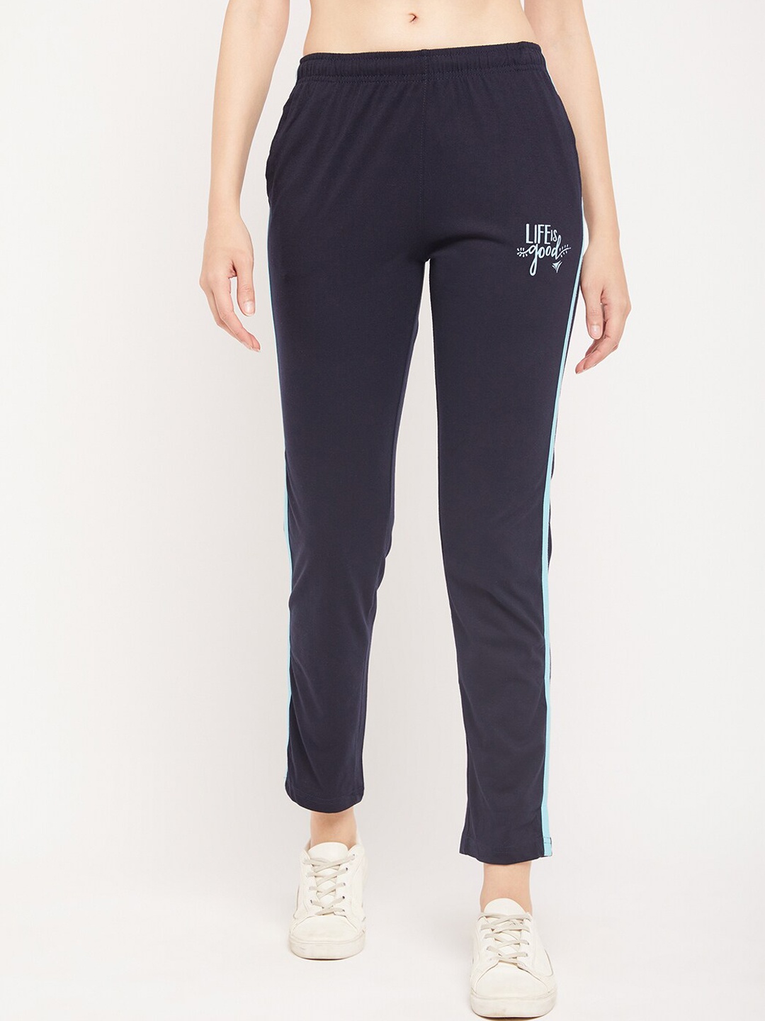

NEVA Women Regular Fit Sports Track Pants, Navy blue