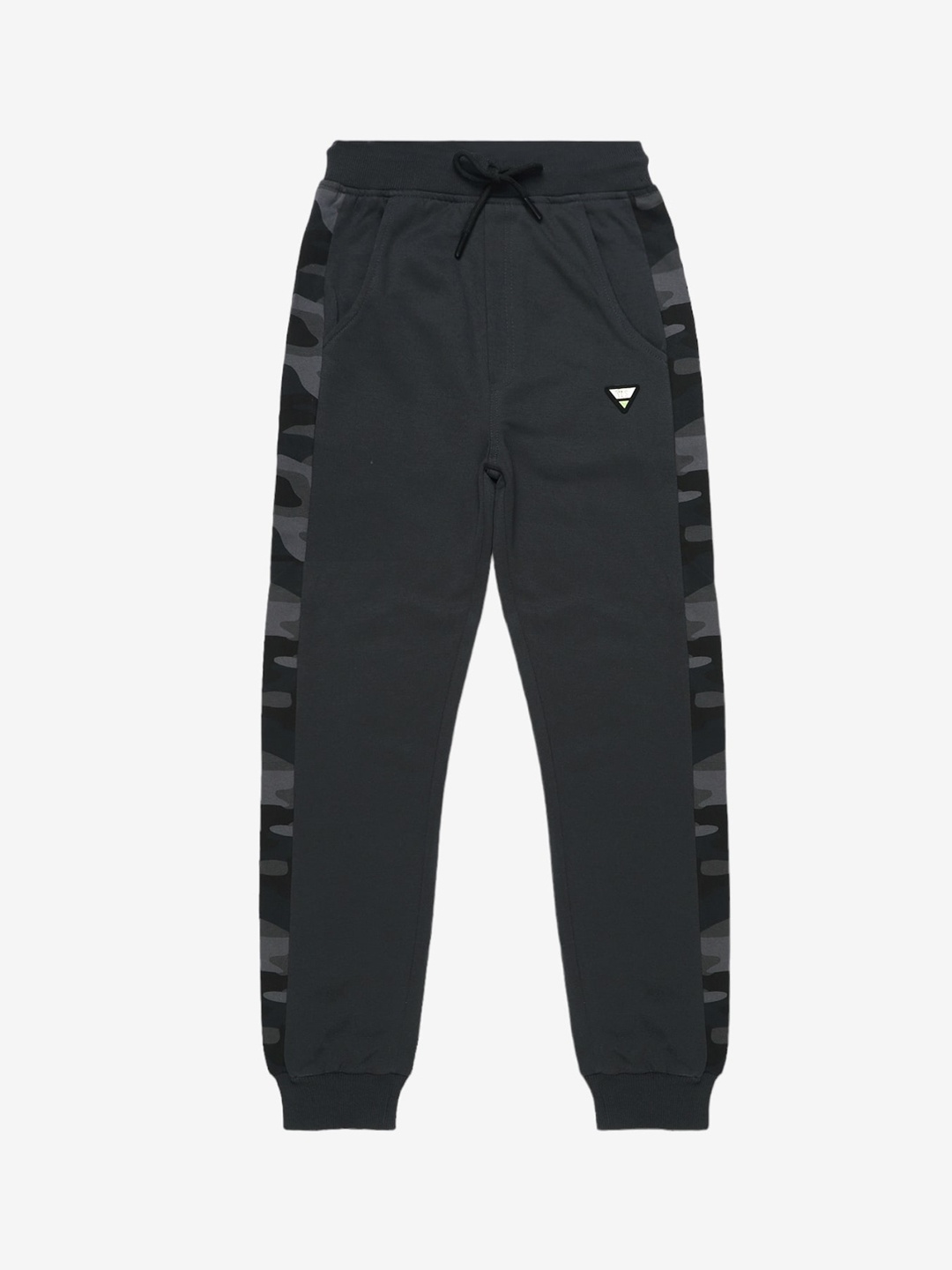 

Alan Jones Boys Side Panel Detail Regular Fit Joggers, Charcoal