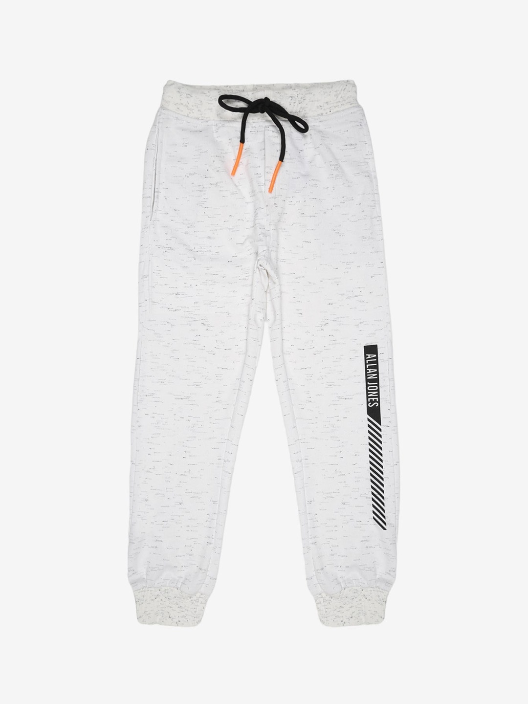 

Alan Jones Boys Regular Fit Joggers, White
