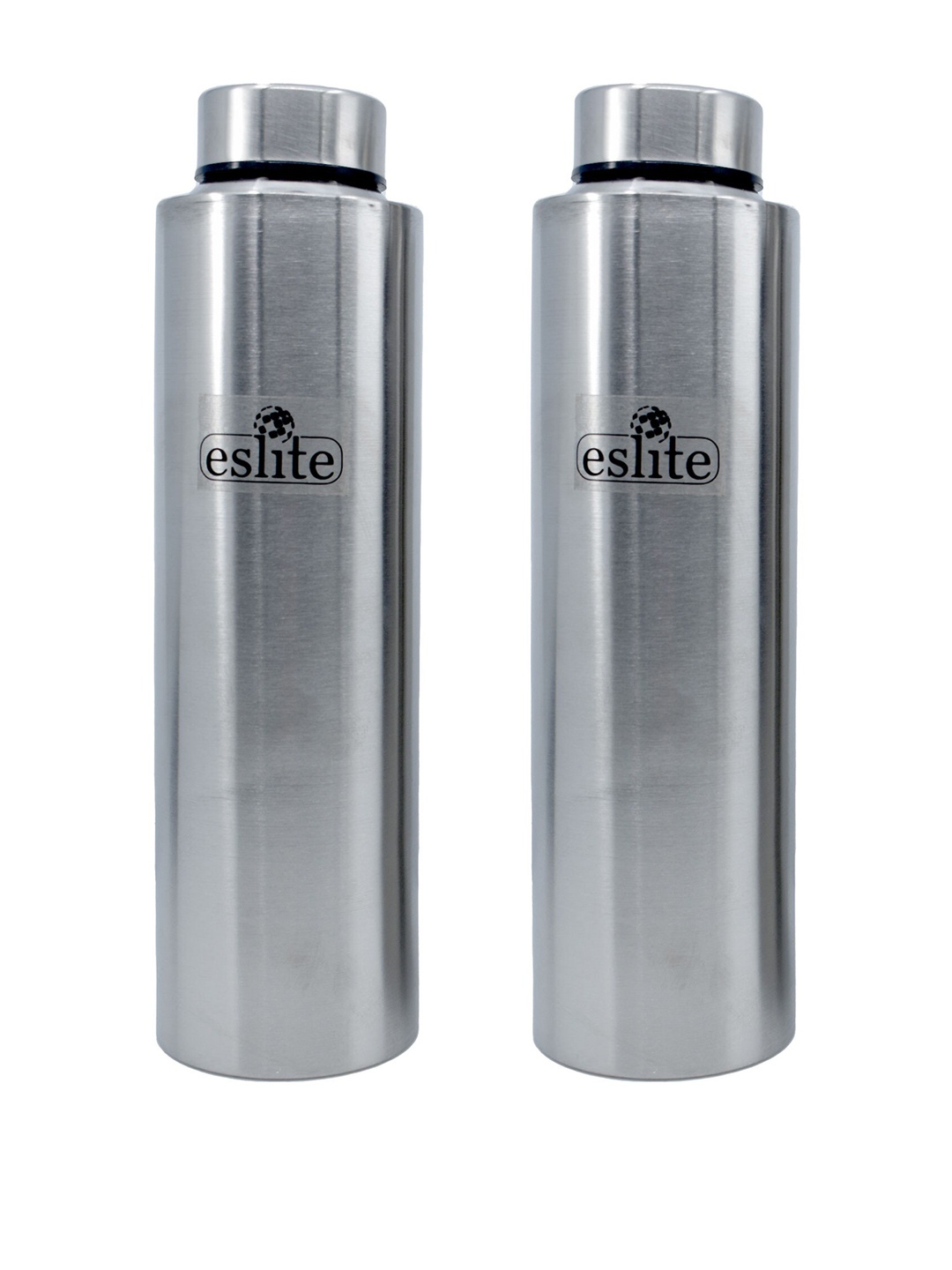 

Eslite 2-Pcs Stainless Steel Single Walled Bottles 1 L