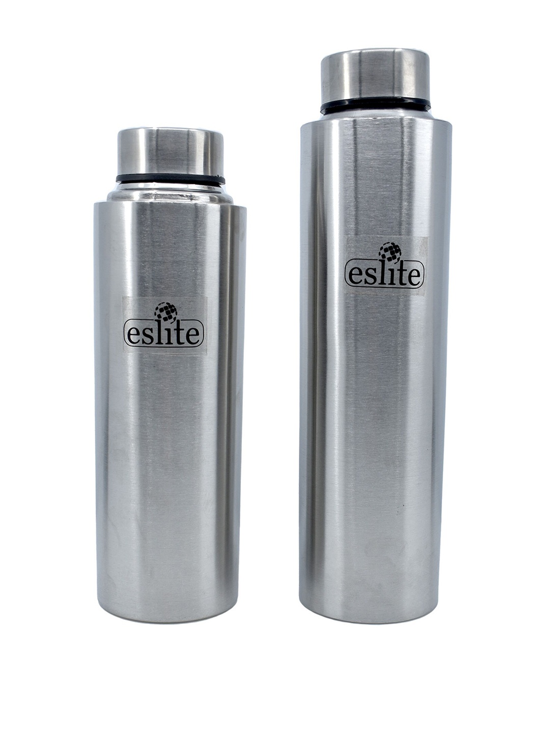 

Eslite 2 Pcs Stainless Steel Single Walled Leak Proof Bottles- 1L & 750mL