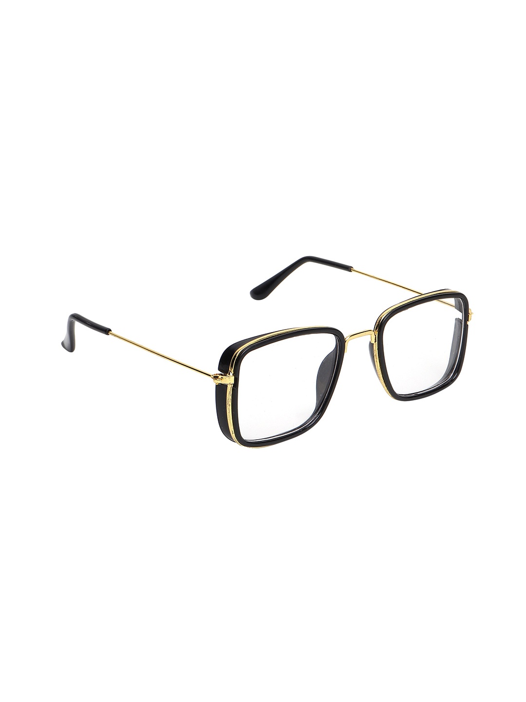 

CRIBA Full Rim Square Sunglasses with UV Protected Lens VCR_KS_PC_G-CLR, Transparent